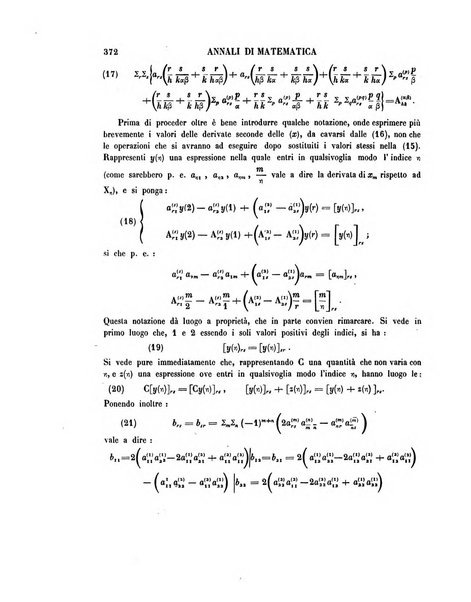 Annali di matematica pura ed applicata