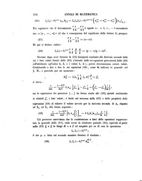 Annali di matematica pura ed applicata