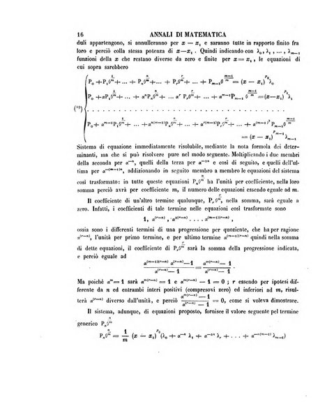 Annali di matematica pura ed applicata