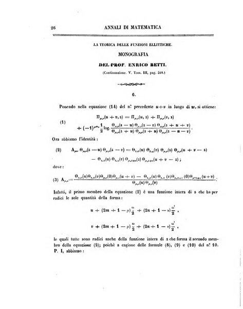 Annali di matematica pura ed applicata