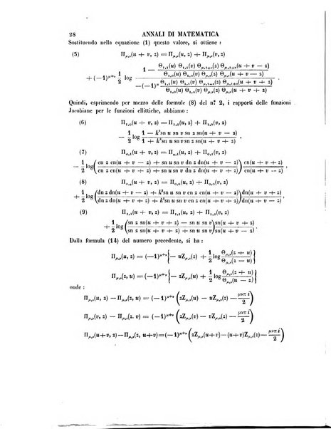 Annali di matematica pura ed applicata