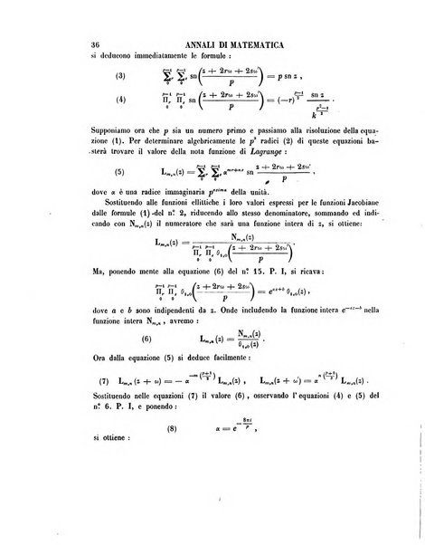 Annali di matematica pura ed applicata