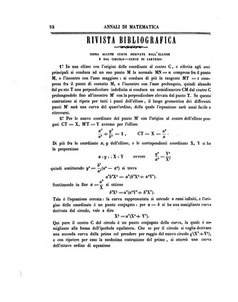 Annali di matematica pura ed applicata