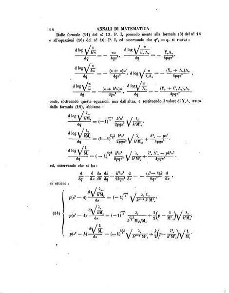 Annali di matematica pura ed applicata