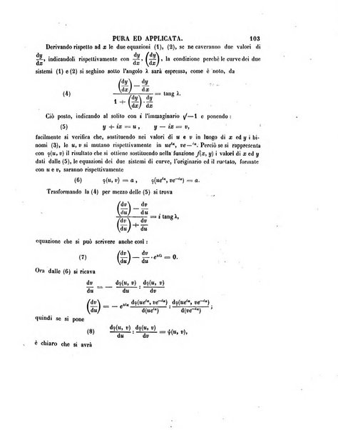 Annali di matematica pura ed applicata