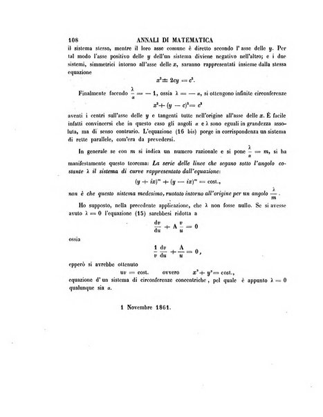 Annali di matematica pura ed applicata