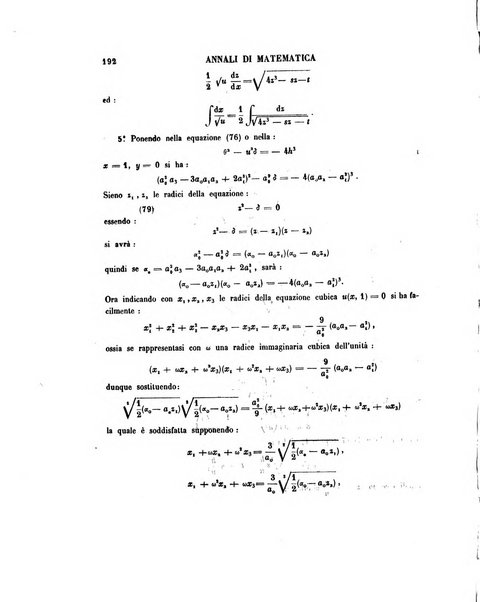 Annali di matematica pura ed applicata