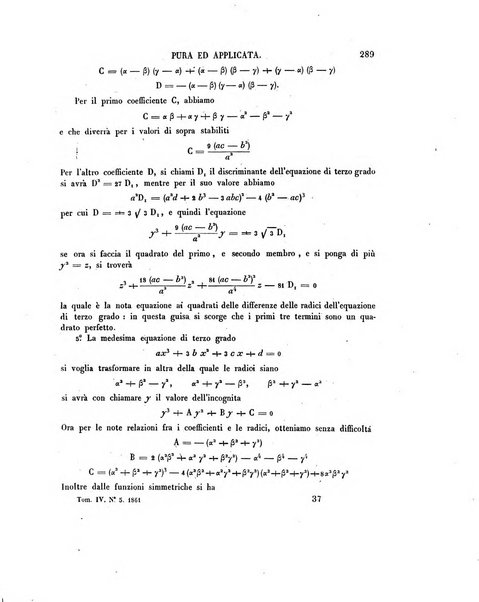 Annali di matematica pura ed applicata