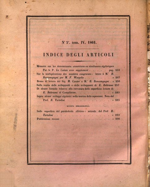 Annali di matematica pura ed applicata