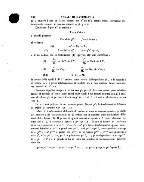 Annali di matematica pura ed applicata