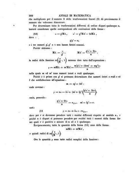 Annali di matematica pura ed applicata