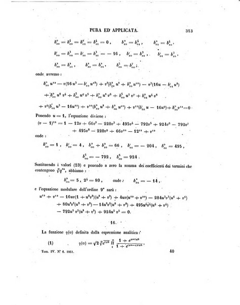 Annali di matematica pura ed applicata