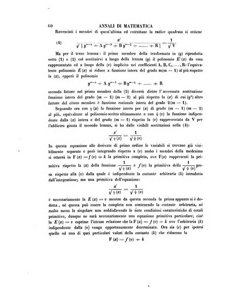 Annali di matematica pura ed applicata