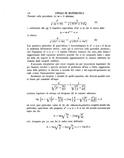 Annali di matematica pura ed applicata