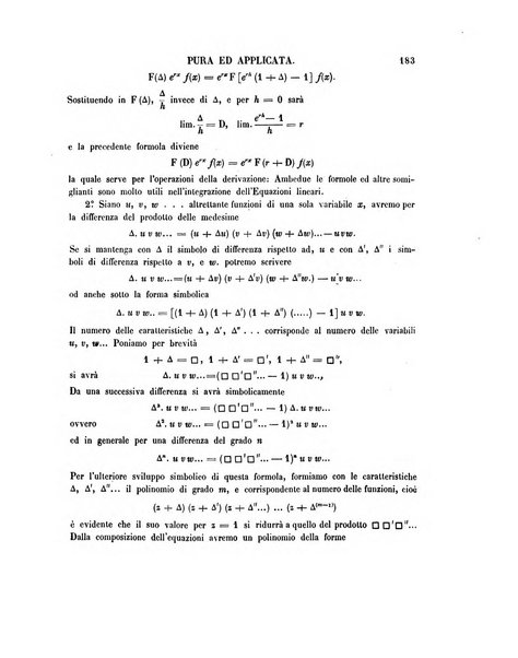 Annali di matematica pura ed applicata