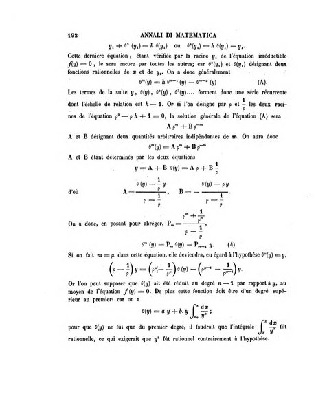 Annali di matematica pura ed applicata