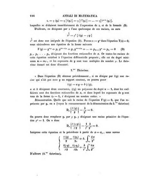 Annali di matematica pura ed applicata