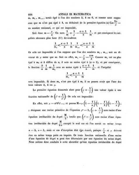 Annali di matematica pura ed applicata