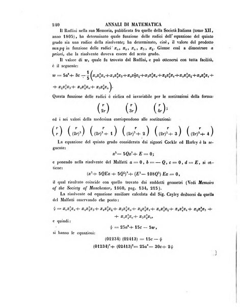 Annali di matematica pura ed applicata