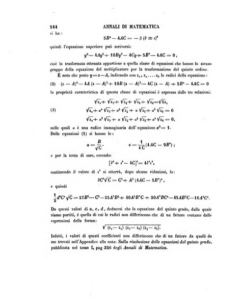 Annali di matematica pura ed applicata