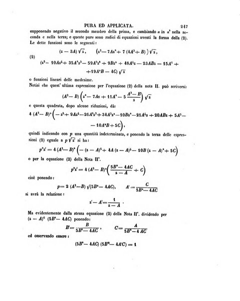 Annali di matematica pura ed applicata