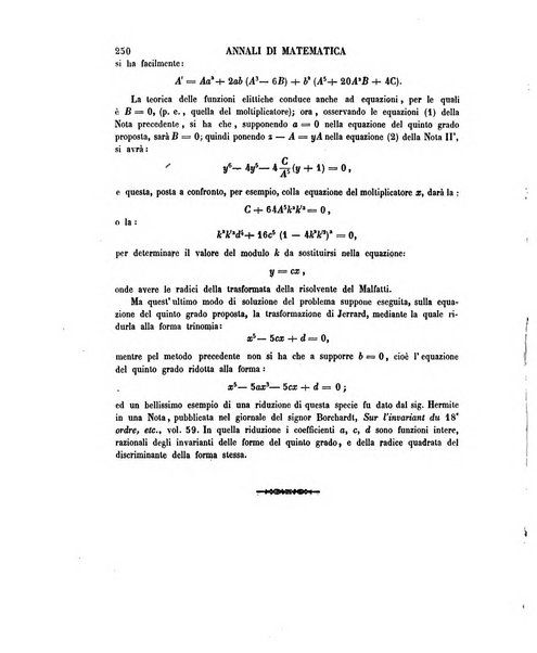 Annali di matematica pura ed applicata