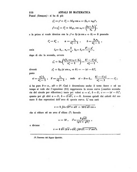 Annali di matematica pura ed applicata