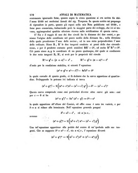 Annali di matematica pura ed applicata