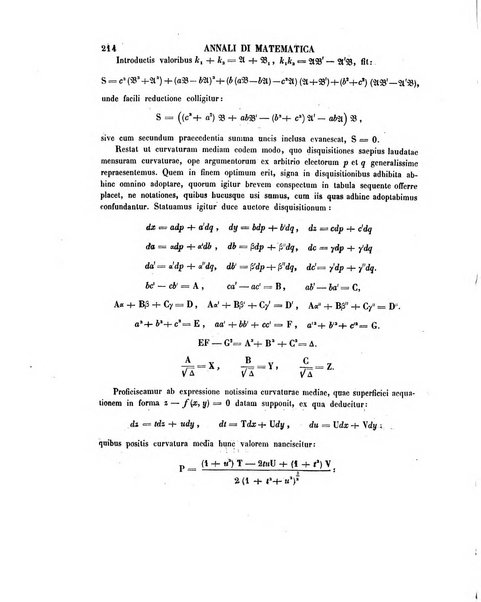 Annali di matematica pura ed applicata