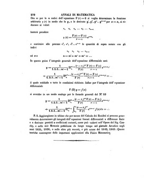 Annali di matematica pura ed applicata