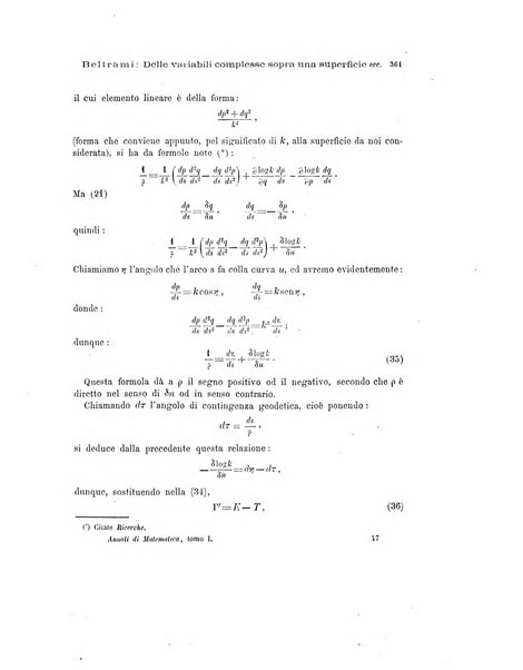 Annali di matematica pura ed applicata