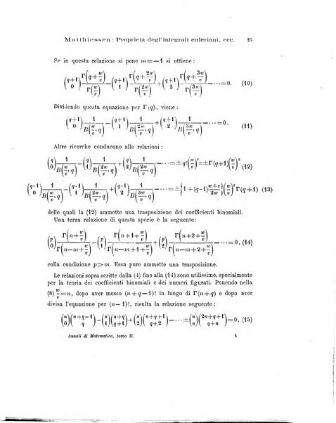 Annali di matematica pura ed applicata