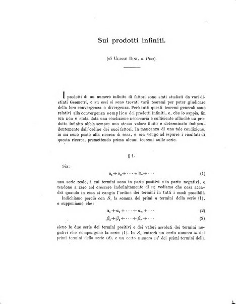 Annali di matematica pura ed applicata