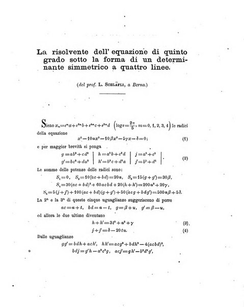 Annali di matematica pura ed applicata