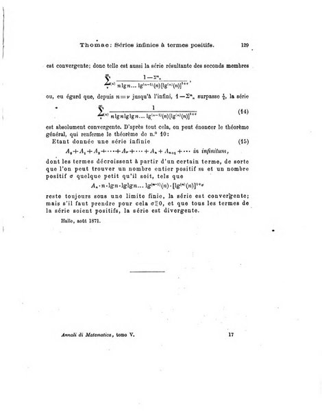 Annali di matematica pura ed applicata