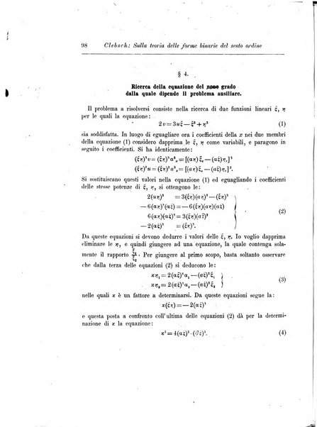 Annali di matematica pura ed applicata