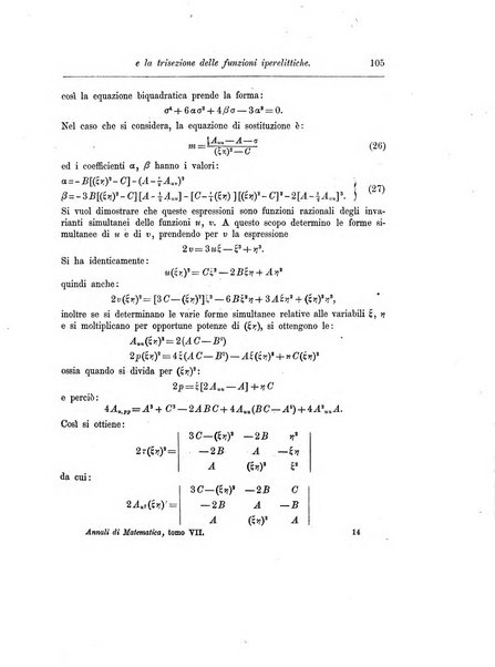 Annali di matematica pura ed applicata