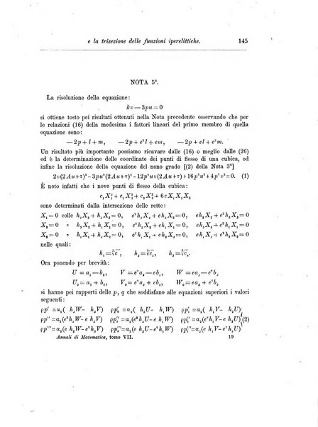 Annali di matematica pura ed applicata