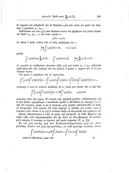 Annali di matematica pura ed applicata