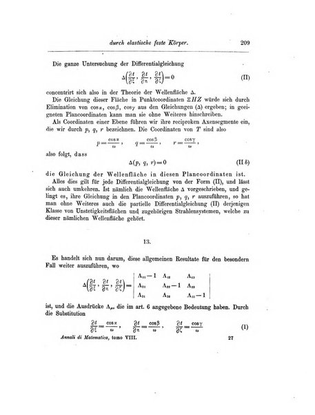 Annali di matematica pura ed applicata