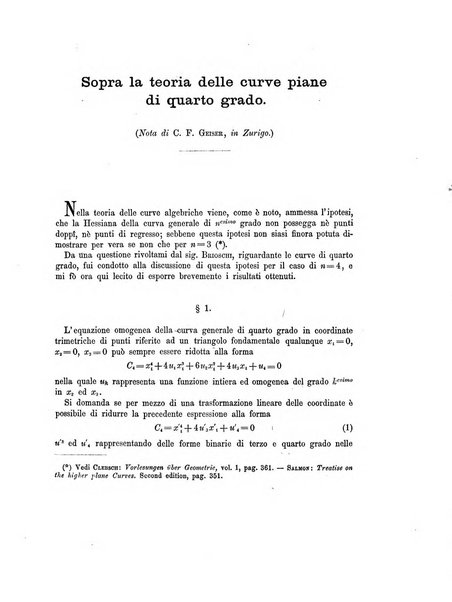 Annali di matematica pura ed applicata