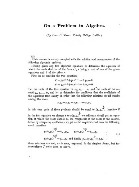 Annali di matematica pura ed applicata