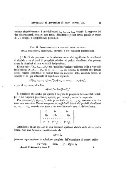 Annali di matematica pura ed applicata