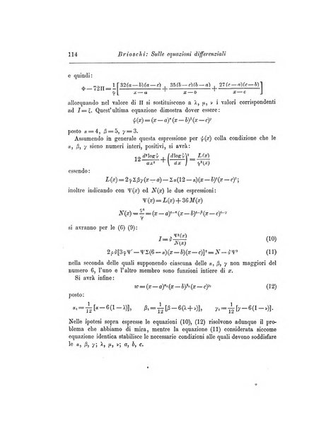 Annali di matematica pura ed applicata