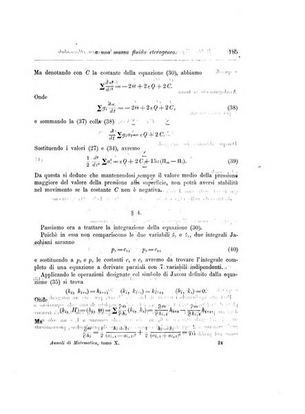 Annali di matematica pura ed applicata