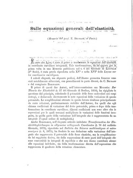 Annali di matematica pura ed applicata