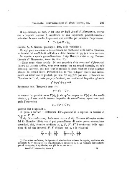 Annali di matematica pura ed applicata