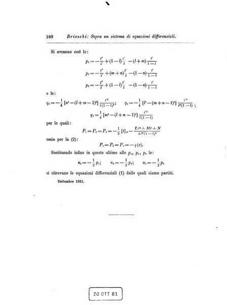 Annali di matematica pura ed applicata