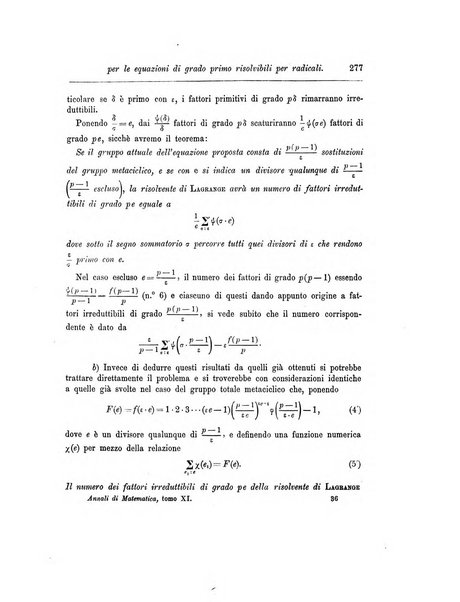 Annali di matematica pura ed applicata