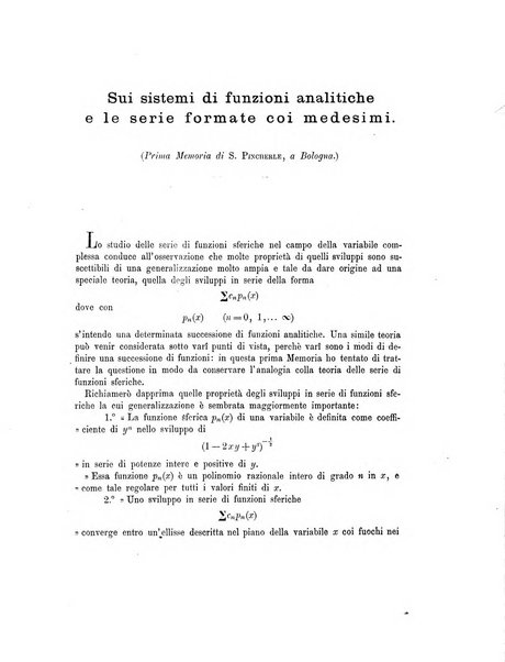 Annali di matematica pura ed applicata